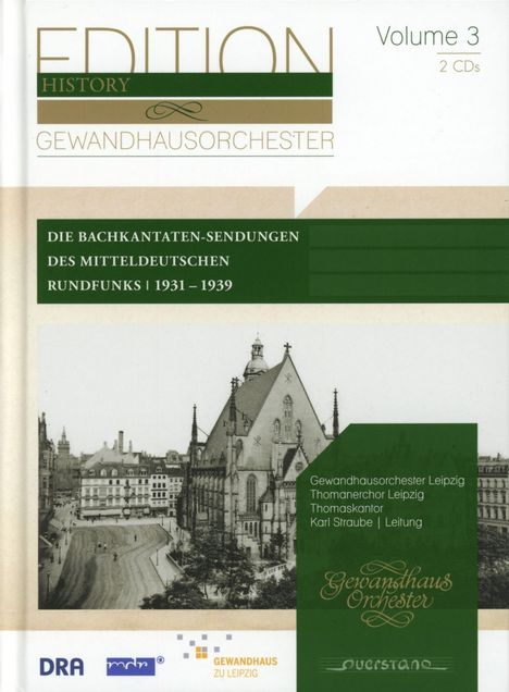 Gewandhausorchester Leipzig - Edition History Vol.3, 2 CDs