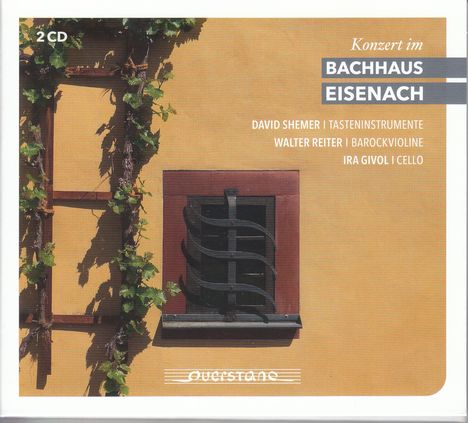 Johann Sebastian Bach (1685-1750): Konzert im Bachhaus Eisenach, 2 CDs