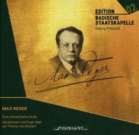 Max Reger (1873-1916): Variationen &amp; Fuge über ein Mozart-Thema op.132, CD