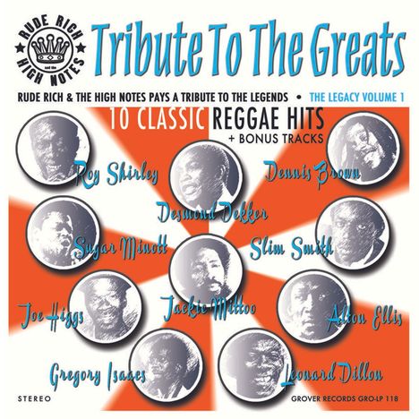 Rude Rich &amp; The Highnotes: Tribute To The Greats, LP