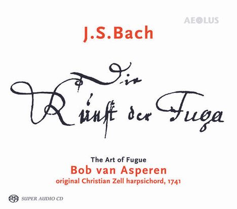 Johann Sebastian Bach (1685-1750): Die Kunst der Fuge BWV 1080, Super Audio CD