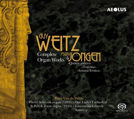 Guy Weitz (1883-1970): Orgelsymphonien Nr.1 &amp; 2, 2 Super Audio CDs