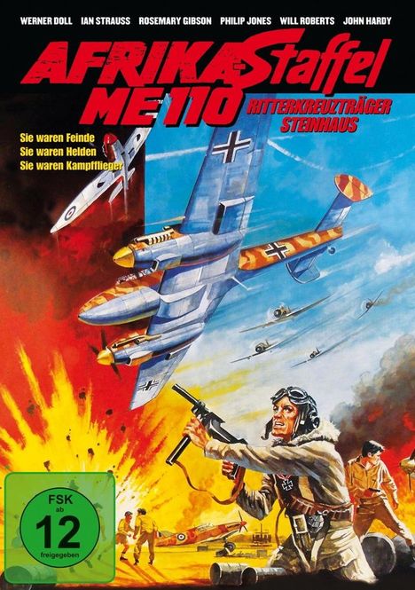 Afrika-Staffel ME 110, DVD