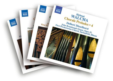 Helmut Walcha (1907-1991): Sämtliche Choralvorspiele (Exklusiv-Set für jpc), 4 CDs