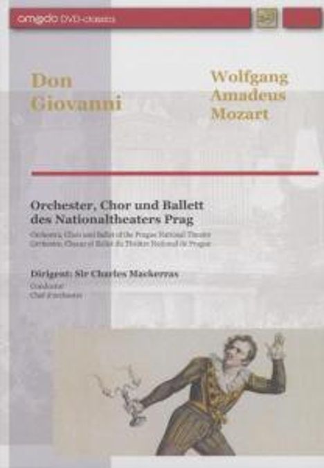 Wolfgang Amadeus Mozart (1756-1791): Don Giovanni, DVD