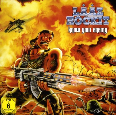 Lääz Rockit: Know Your Enemy (CD + DVD), 1 CD und 1 DVD