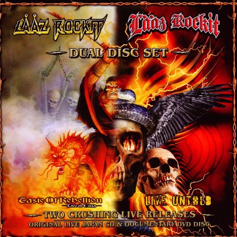Lääz Rockit: Taste Of Rebellion &amp; Li, 1 CD und 1 DVD