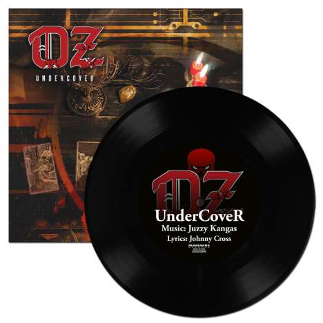 OZ (Finland): Undercover / Wicked Vices (Ltd. black 7" Vinyl), Single 7"