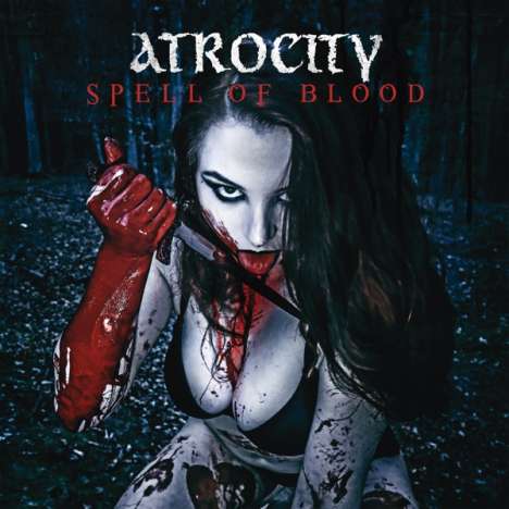 Atrocity: Spell Of Blood / Blue Blood  (Green Vinyl), Single 7"