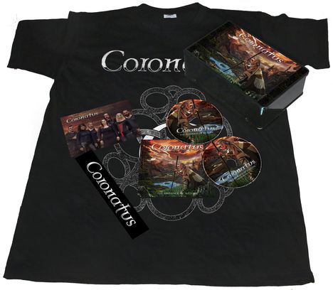 Coronatus: The Eminence Of Nature (Limited Boxset), 2 CDs und 1 T-Shirt
