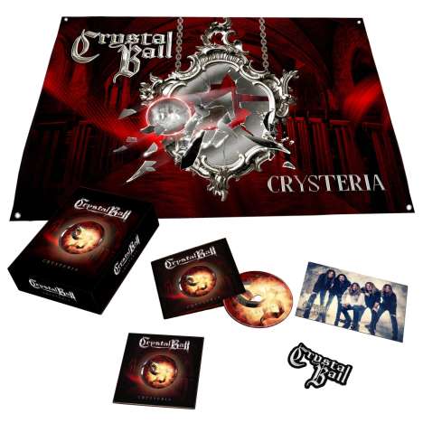 Crystal Ball: Crysteria (Limited Boxset), 1 CD und 1 Merchandise