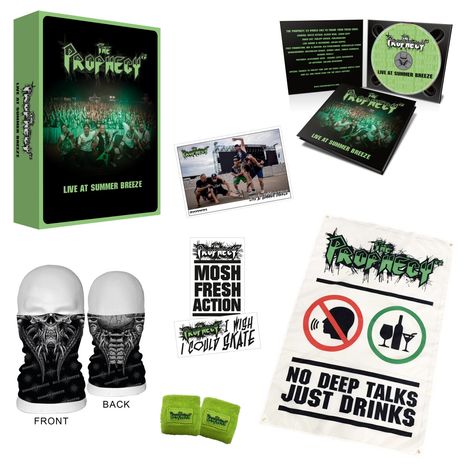 The Prophecy 23: Live At Summer Breeze (Ltd. Boxset), 1 CD und 1 Merchandise