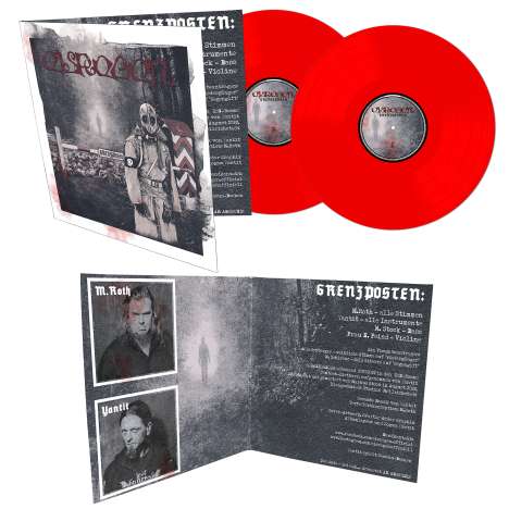 Eisregen: Grenzgänger (Limited Edition) (Red Vinyl), 2 LPs