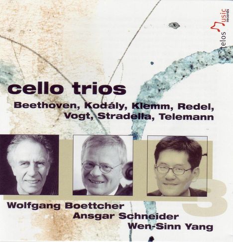 Wolfgang Boettcher, Ansgar Schneider, Wenn-Sinn Yang - Cellotrios, CD