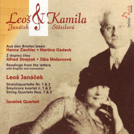 Leos Janacek (1854-1928): Streichquartette Nr.1 &amp; 2, CD