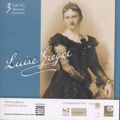 Luise Greger (1862-1944): Lieder, CD