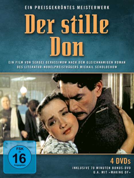 Der stille Don (Gesamtausgabe), 4 DVDs