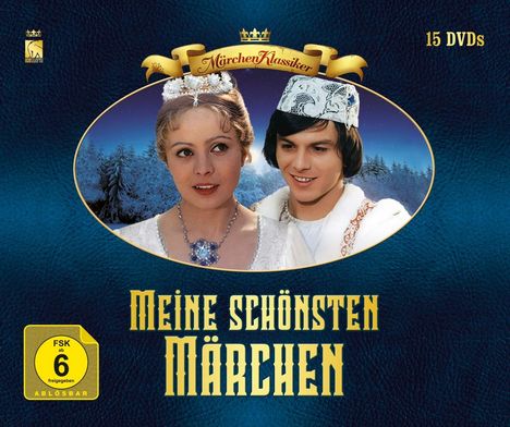 Meine schönsten Märchen (Box 2019), 15 DVDs