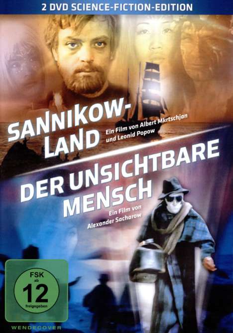 Sannikow-Land / Der unsichtbare Mensch, 2 DVDs