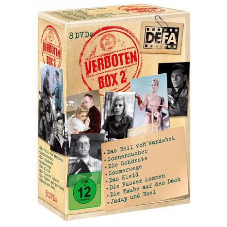 Verboten! Box 2, 8 DVDs