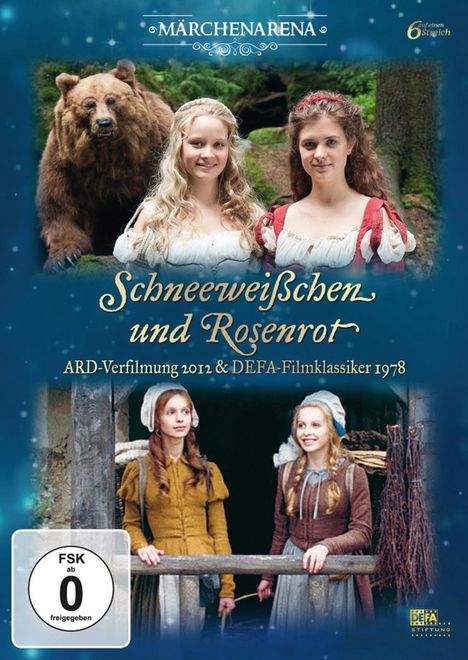 Schneeweißchen und Rosenrot (Doppeledition) (ARD-Verfilmung 2012 &amp; DEFA-Klassiker 1978), 2 DVDs