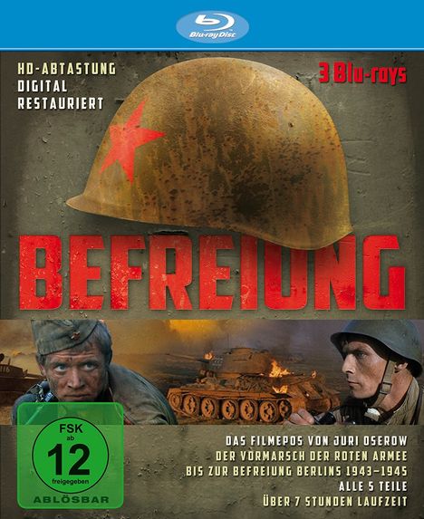 Befreiung (Blu-ray), 3 Blu-ray Discs