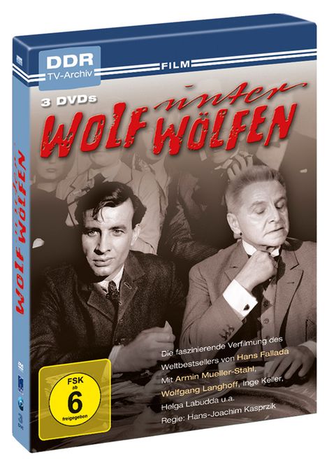 Wolf unter Wölfen, 3 DVDs