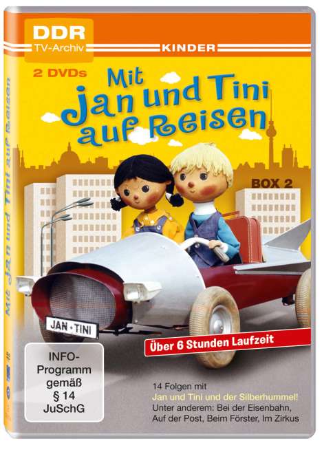 Mit Jan und Tini auf Reisen Box 2, 2 DVDs