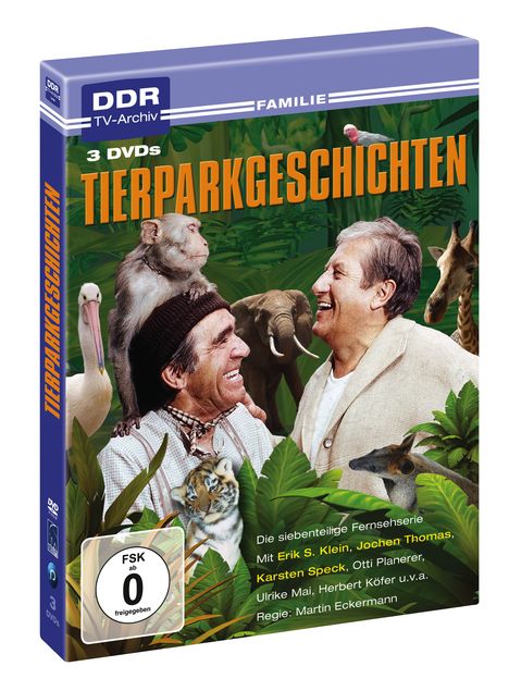 Tierparkgeschichten, 3 DVDs