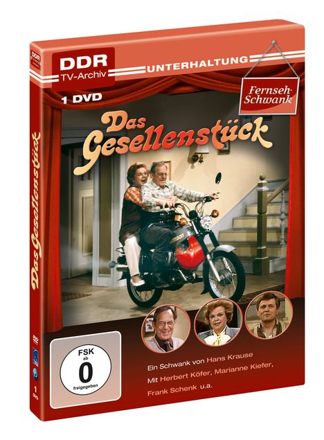 Das Gesellenstück, DVD