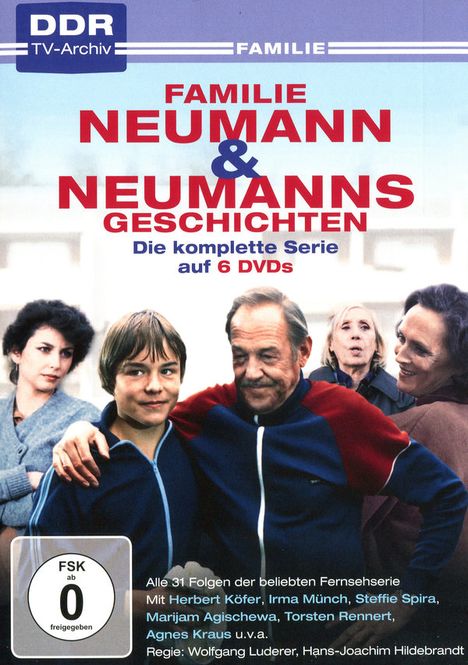 Familie Neumanns &amp; Neumanns Geschichten (Komplette Serie), 6 DVDs