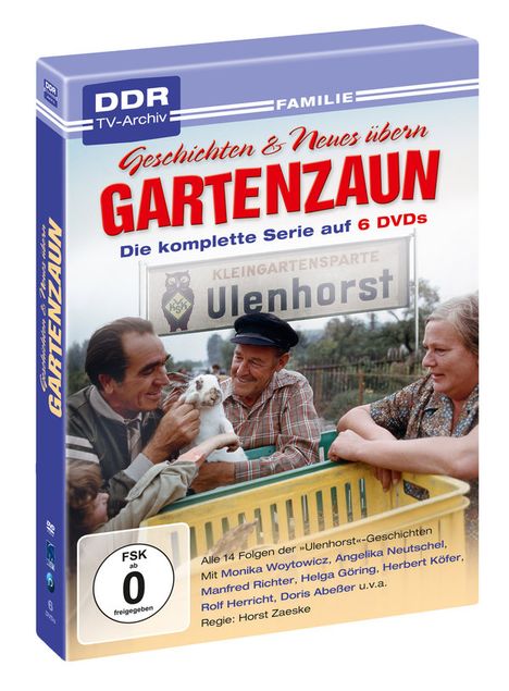 Geschichten &amp; Neues übern Gartenzaun (Komplette Serie), 6 DVDs