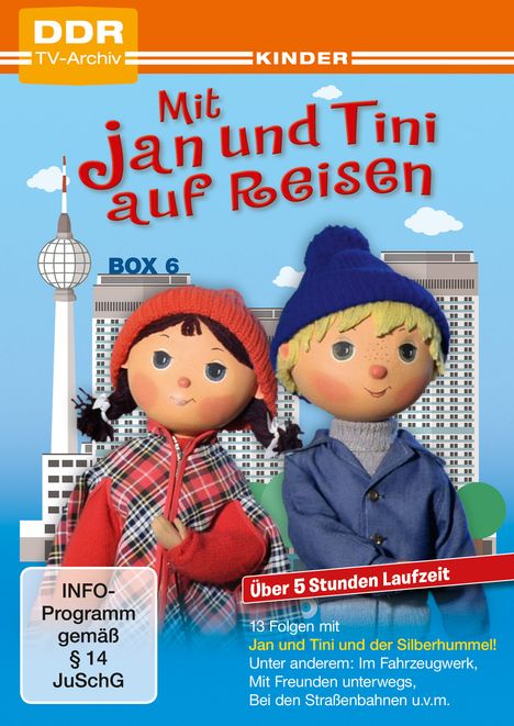Mit Jan und Tini auf Reisen Box 6, 2 DVDs