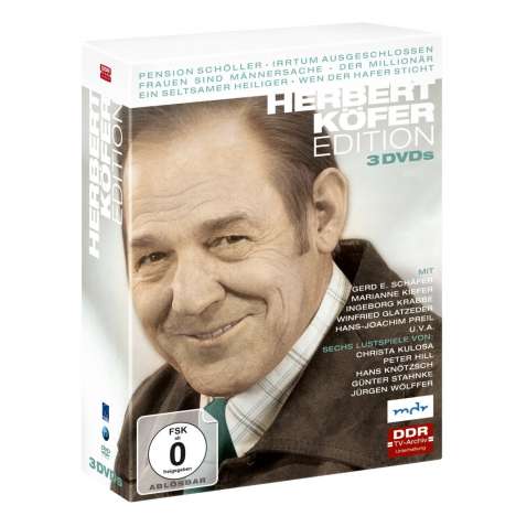 Herbert Köfer Edition, 3 DVDs