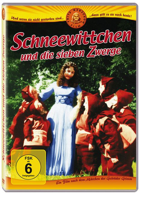 Schneewittchen und die sieben Zwerge (1962), DVD