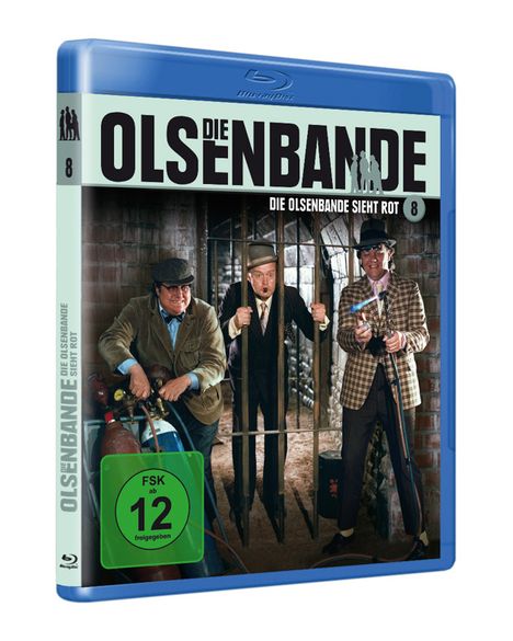 Die Olsenbande 8: Die Olsenbande sieht rot (Blu-ray), Blu-ray Disc