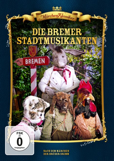 Die Bremer Stadtmusikanten, DVD
