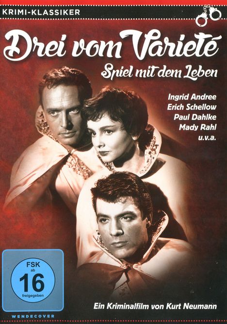 Drei vom Varieté - Spiel mit dem Leben, DVD