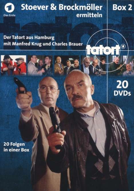 Tatort Hamburg - Stoever &amp; Brockmöller ermitteln Box 2, 20 DVDs