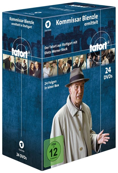 Tatort Stuttgart - Kommissar Bienzle ermittelt, 24 DVDs
