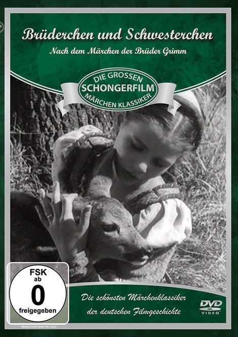 Brüderchen und Schwesterchen, DVD