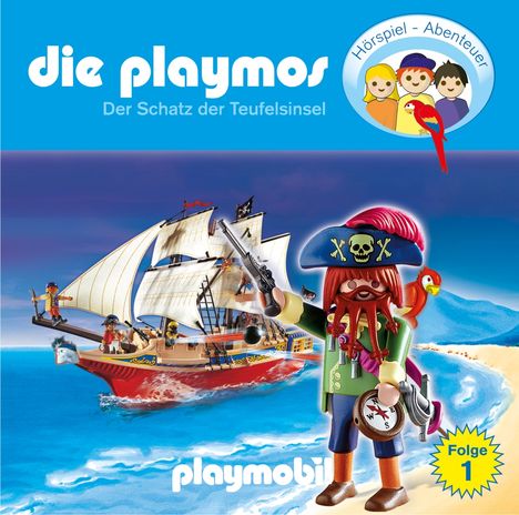 Die Playmos (1) - Der Schatz der Teufelsinsel, CD