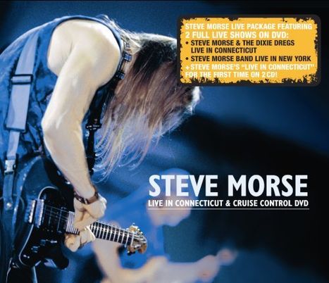 Steve Morse: Live In Connecticut + Cruise Control DVD (2CD + DVD), 2 CDs und 1 DVD