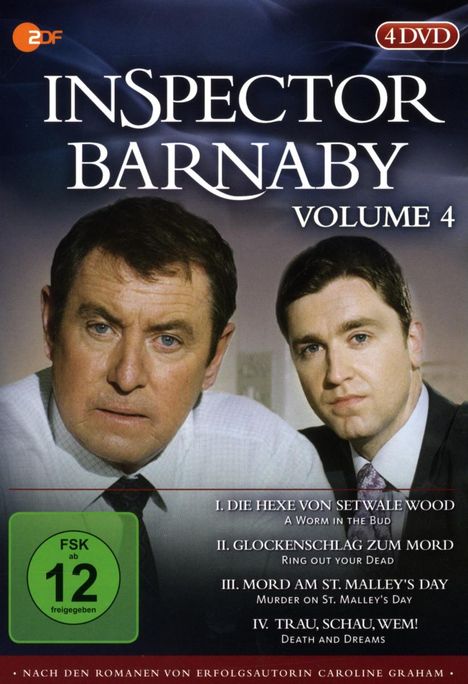 Inspector Barnaby Vol. 4, 4 DVDs