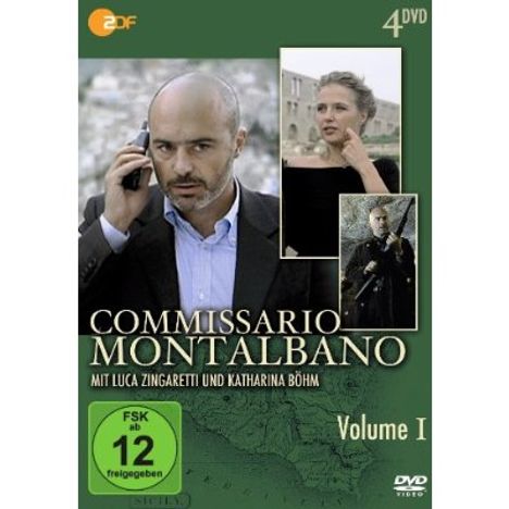 Commissario Montalbano Vol. 1, 4 DVDs