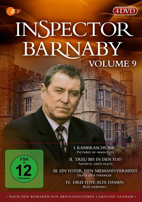 Inspector Barnaby Vol. 9, 4 DVDs