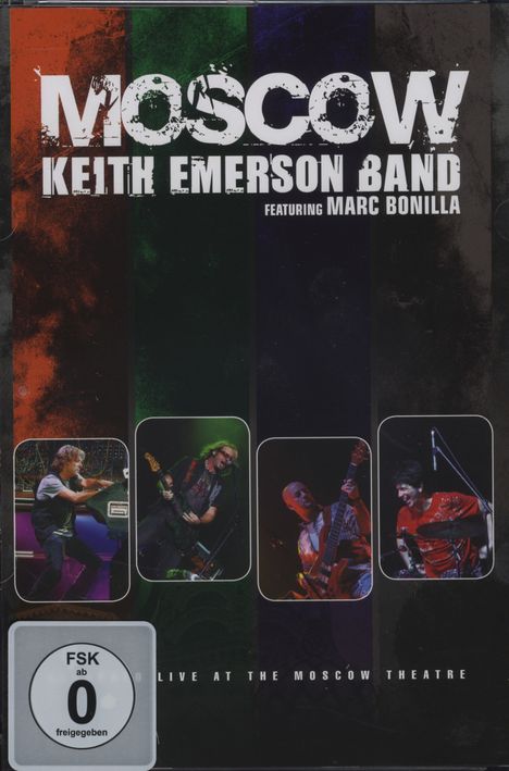 Keith Emerson: Moscow (Live At The Moscow Theatre 2008), DVD