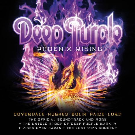 Deep Purple: Phoenix Rising (CD-Verpackung), 1 CD und 1 DVD