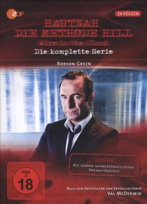 Wire in the Blood (Hautnah - Die Methode Hill) (Gesamtbox Season 1-6), 24 DVDs