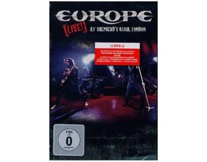 Europe: Live! At Shepherd's Bush, London, DVD